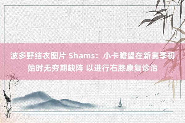 波多野结衣图片 Shams：小卡瞻望在新赛季初始时无穷期缺阵 以进行右膝康复诊治