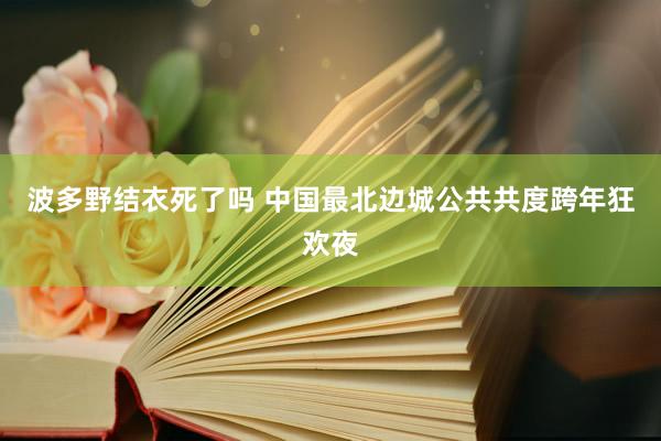 波多野结衣死了吗 中国最北边城公共共度跨年狂欢夜