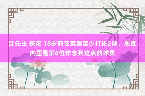 沈先生 探花 18岁前在英超至少打进2球，恩瓦内里是第6位作念到这点的球员